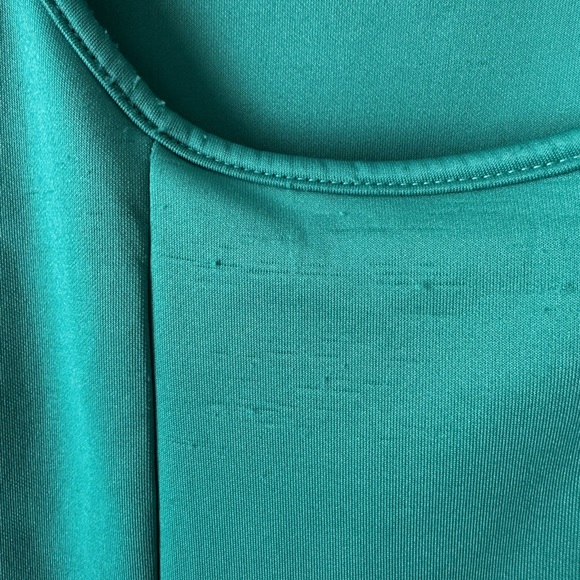 Teal scuba swing dress - Picture 2 of 5